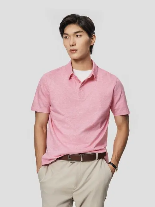 Áo Polo nam Premium Cotton Linen