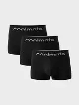 Pack 3 Quần Bamboo Trunk phối cạp Logo Coolmate
