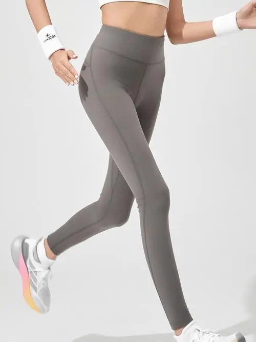 Quần Legging Full Length chạy bộ Medium Support