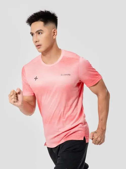 Tshirt chạy bộ nam Graphic Sky