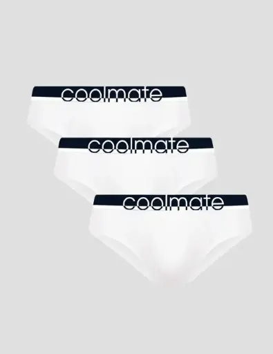 Pack 3 Quần Bamboo Briefs Tam giác Logo 