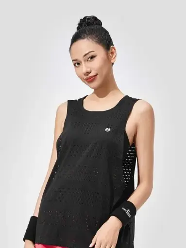Áo Drop Arm Chạy bộ nữ Mesh Tank